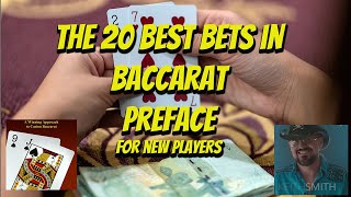 The Absolute 20 Best Bets In Baccarat Series | This is the preface for new players