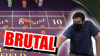 🔥BRUTAL🔥 30 Roll Craps Challenge – WIN BIG or BUST #125