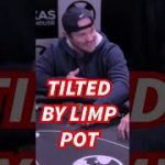 Lex O Poker TILTED by LIMP Pot! #Shorts #Poker