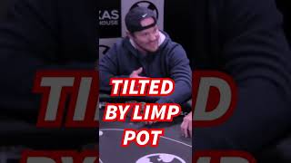 Lex O Poker TILTED by LIMP Pot! #Shorts #Poker