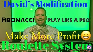 Make More Profit Playing Roulette with David’s Modification!!