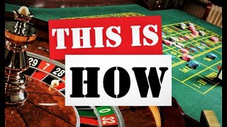 “NUMBER COMBINATIONS” BEST ROULETTE STRATEGY TO WIN | HOW to WIN ROULETTE Playing Inside Bets