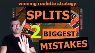 SPLITS online Roulette Strategy | BEST Roulette Strategy to WIN If you don’t make these Two MISTAKES