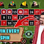 Every time winning guaranteed roulette strategy || Roulette strategy || Roulette casino