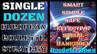 Single dozen roulette strategy | Roulette Boss