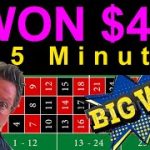 SPLIT BET ROULETTE STRATEGY THAT WINS