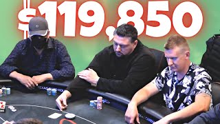 $119,850 BIGGER ONE Poker Tournament Final Table | TCH Live Commentary by Ben Meine