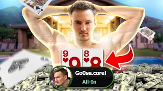 Steffen Sontheimer Jumps Back Into the ZOOM 500 Pool 🤿 Poker Highlights