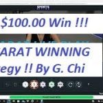 Baccarat WINNING STRATEGY ” LIVE PLAY ” By Gambling Chi 1/09/2022