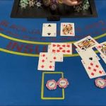 Blackjack | $60,000 Buy In | AMAZING $120,000 Cash Out! Triple Splits & Huge All In Bet!