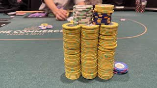 CRAZY BLUFF WITH KING HIGH! Texas Holdem Poker Vlog | Close 2 Broke Ep. 85