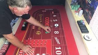 Cross to house money winning craps strategy