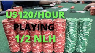 WINNING STRATEGY TO CRUSH 1/2 NLH LIVE POKER!! Poker Profit Academy #1