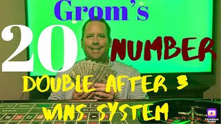 Double After 3 Wins Roulette Strategy By Grom