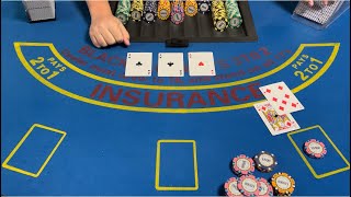 Blackjack | $75,000 Buy In | AMAZING High Limit Table Win! Over $150,000 Cash Out With Lucky Hands!