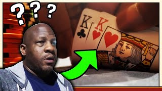 SLOWPLAYING Pocket KINGS vs A LIMPER With Jaman BURTON