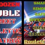 One dozen double street roulette strategy | Roulette Boss