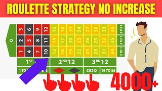 Finally I got a working Roulette Strategy which make me good Profit 👌👌😍