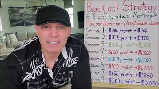 Christopher Mitchell GUARANTEED Losing No Bust Blackjack Strategy- MUST WATCH IDIOCY & CASINO SCAM