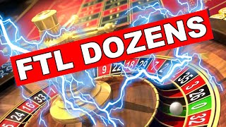 LOW HIT RATE | HIGH PROFIT | FTL DOZENS – Roulette Strategy Review