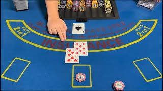 Blackjack | $50,000 Buy In | High Limit Table Session! Multiple All In Bets!