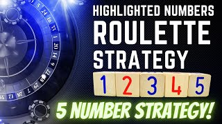 5 Number Roulette Strategy: Straight Number Bets