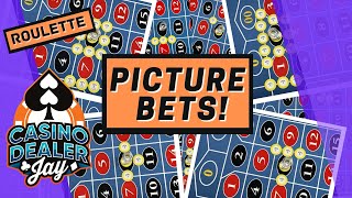 Roulette – Picture Bets – Learn Some Common Payouts.  Quiz at the end – CASINO DEALER PRACTICE