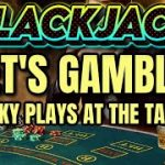 ♠ Blackjack | Risky Plays With a $1,000 Buy-In | ♠ Real Casino Play♠