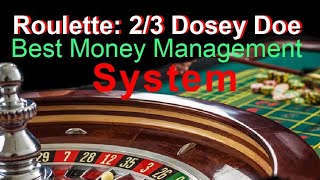 PROFESSIONAL ROULETTE STRATEGY 2/3 DOZENS THE DOSEY DOE