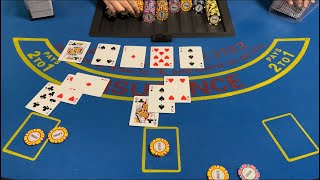 Blackjack | $25,000 Buy In | EPIC High Roller Session! Fighting The Odds With Risky Bets!