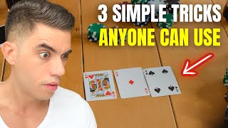 3 Simple Things ANYONE Can Do to Start WINNING at Poker