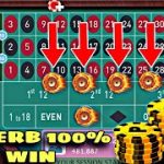 Superb 100% roulette winning strategy || roulette strategy || roulette big win