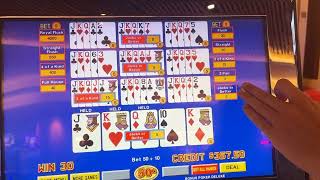 $400+ Video Poker Win!  Extra Draw Frenzy Bonus Poker Dexule