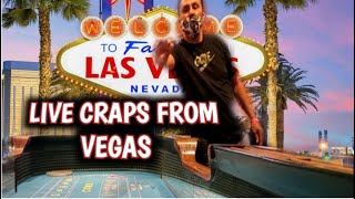 LIVE CRAPS – HAVING FUN IN VEGAS!!!