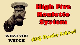 HIGH 5 ROULETTE STRATEGY | WHAT YOU WATCH – Roulette Strategy Review