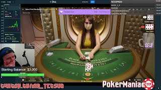 From $273 to $23,000 EPIC GOATED BLackJack Gambling RUN!!    (PART 2) Salon Privé  ( Prive ) Tables!