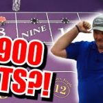 🔥HUGE WINNER🔥 30 Roll Craps Challenge – WIN BIG or BUST #140