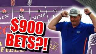 🔥HUGE WINNER🔥 30 Roll Craps Challenge – WIN BIG or BUST #140