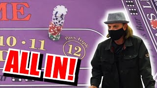 🔥IN IT TO WIN IT🔥 30 Roll Craps Challenge – WIN BIG or BUST #141