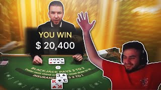 INSANE 60K BLACKJACK RUN! BEST BLACKJACK SESSION EVER!