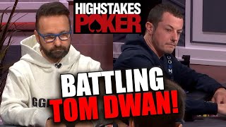 BATTLING TOM DWAN!!! – HIGH STAKES POKER TAKES with Daniel Negreanu 09