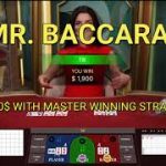 ++2500$ WITH MASTER WINNING STRATEGY IN BACCARAT ONLINE | MR. BACCARAT