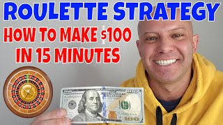 Roulette Strategy- Christopher Mitchell Shows You How To Make $100 In 15 Minutes.