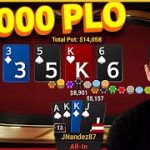 $25/$50 Pot Limit Omaha Highlights