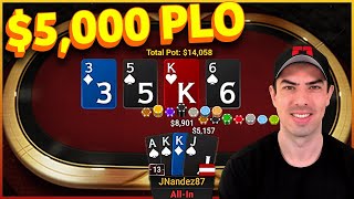 $25/$50 Pot Limit Omaha Highlights