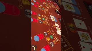 Live Baccarat play in Casino, Day 1
