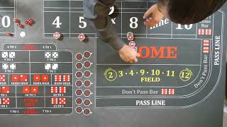 Fun Craps Strategy:  The Coin Pusher, Fan Submitted Strategy