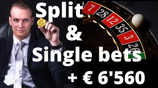 Roulette Strategy 2022: My method for symetric Split bets & Single Numbers