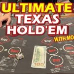 I PLAY ULTIMATE TEXAS HOLDEM! (With Mom!!)