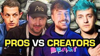 MrBeast, Ninja, Hellmuth & Dwan – MADNESS At The Poker Tables